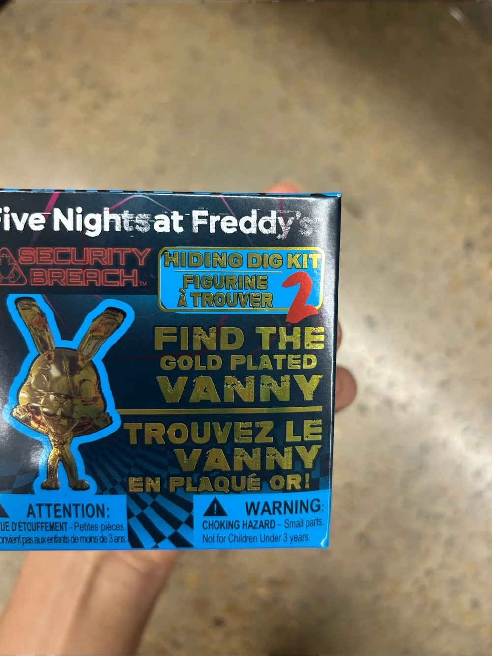 Five nights at Freddy’s  Hiding Dig Kit - Find Your Hidden Figure
